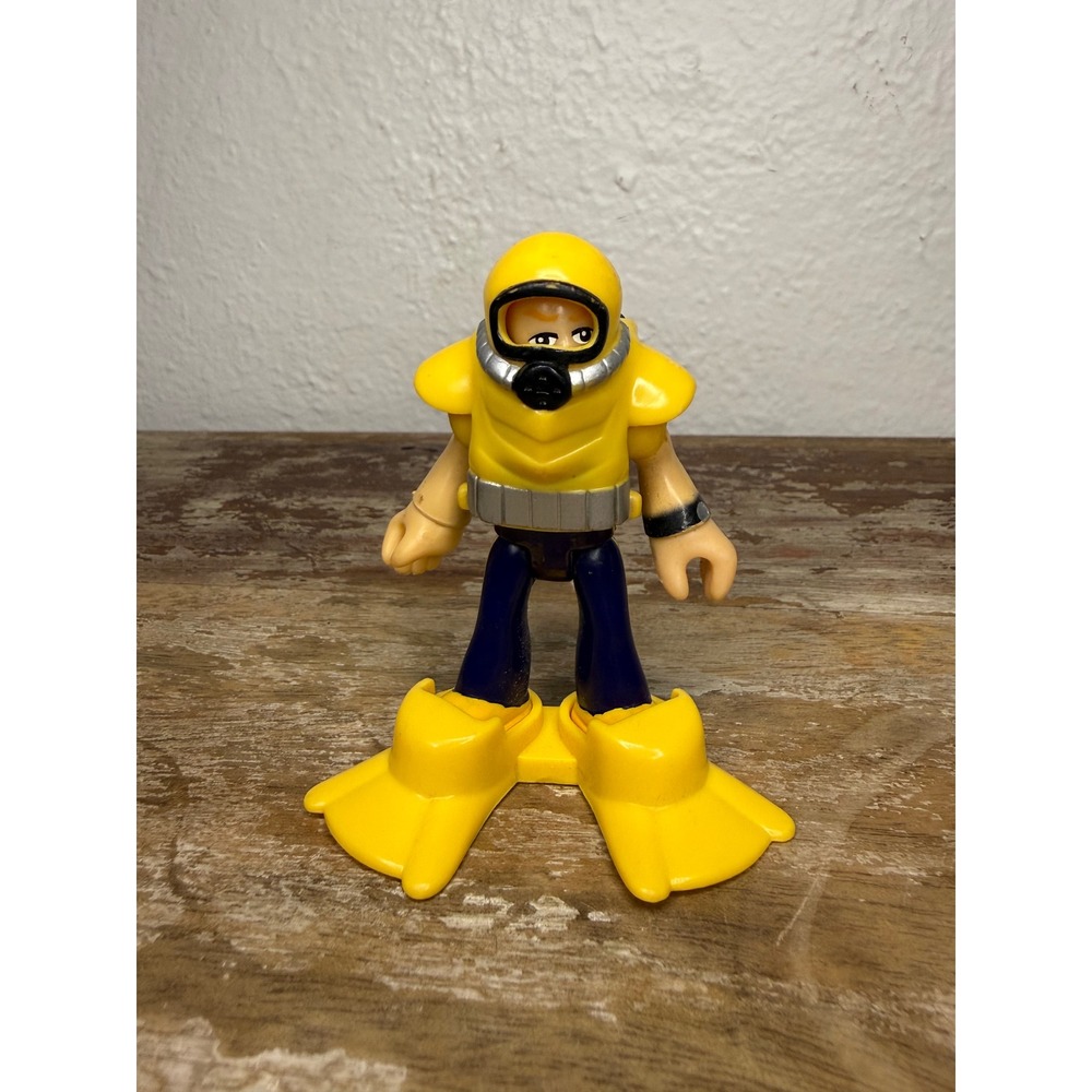 Fisher-Price Imaginext Deep Sea Scuba Diver Action Figure Toy 2007